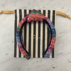 Lele Sadoughi Multicolor Woven Headband